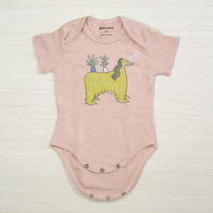 Body manga corta estampado de perro