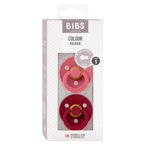 BIBS Colour Pack X2 Coral / Ruby