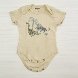 Body Manga Corta Estampado gatos